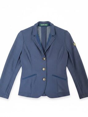 Dublin Equestrian Kids Navy Mesh Show Hunt Jacket | Youth 10
